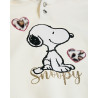Σετ φόρμας φούτερ Snoopy με κέντημα (12 μηνών-8 ετών)