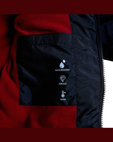Jacket water resistant with fleece lining (6-16 years)