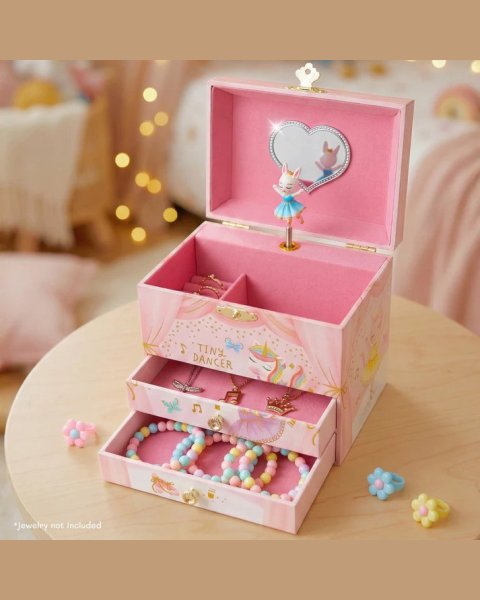 Jewelry box Giggle & Honey musical Animal Ballerina