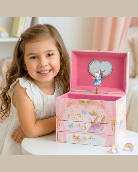Jewelry box Giggle & Honey musical Animal Ballerina