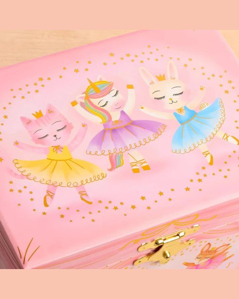 Jewelry box Giggle & Honey musical Animal Ballerina