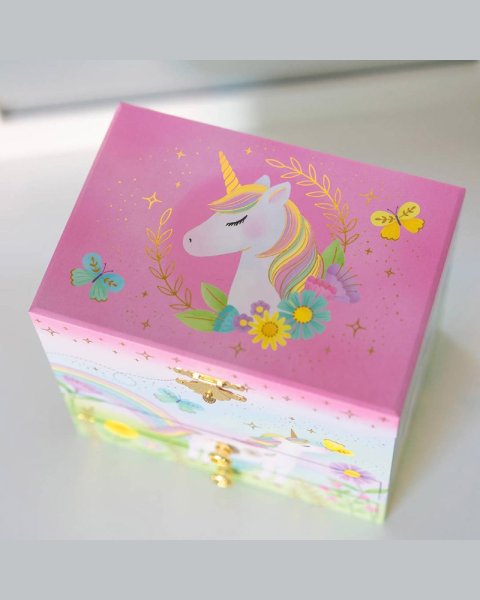 Giggle & Honey unicorn jewelry box