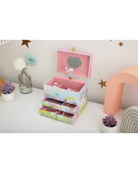 Giggle & Honey unicorn jewelry box