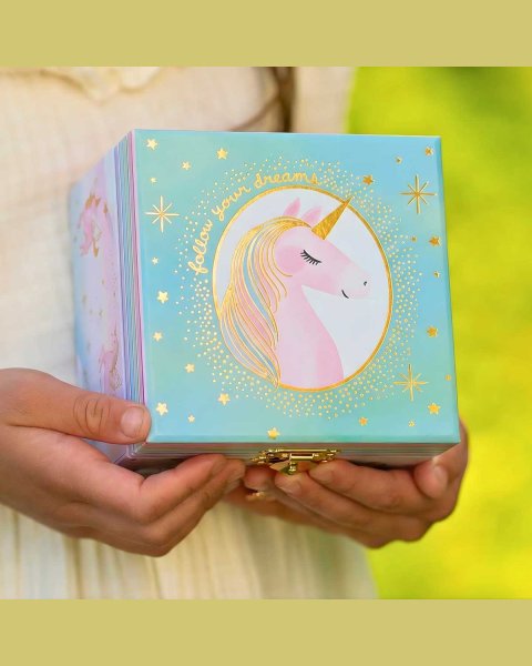 Jewelry box Giggle & Honey musical unicorn