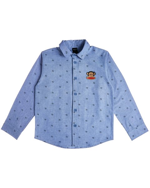 Πουκάμισο Paul Frank 100% cotton με κέντημα (6-12 ετών)