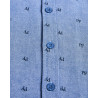 Πουκάμισο Paul Frank 100% cotton με κέντημα (12 μηνών-5 ετών)