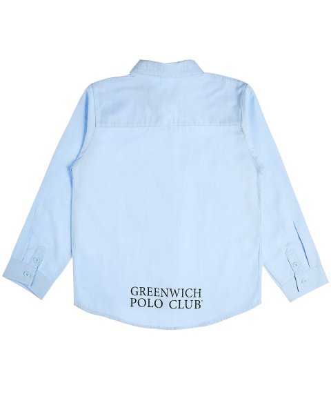 Πουκάμισο Greenwich Polo Club 100% cotton με κέντημα (2-14 ετών)