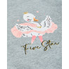 Tracksuit cotton fleece blend Five Star with embossed elements (12 months-5 years)