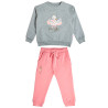 Tracksuit cotton fleece blend Five Star with embossed elements (12 months-5 years)