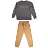 Tracksuit cotton fleece blend Five Star with embossed elements (6-16 years)