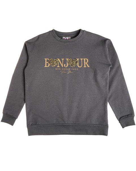 Tracksuit cotton fleece blend Five Star with embossed elements (6-16 years)