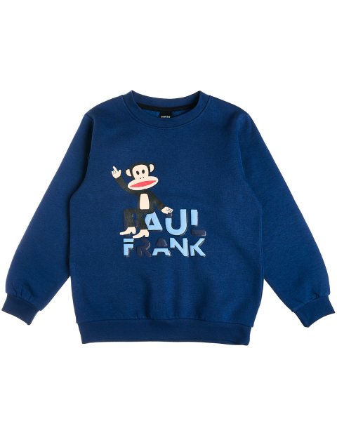 Μπλούζα φούτερ Paul Frank με ανάγλυφο σχέδιο (18 μηνών-5 ετών)