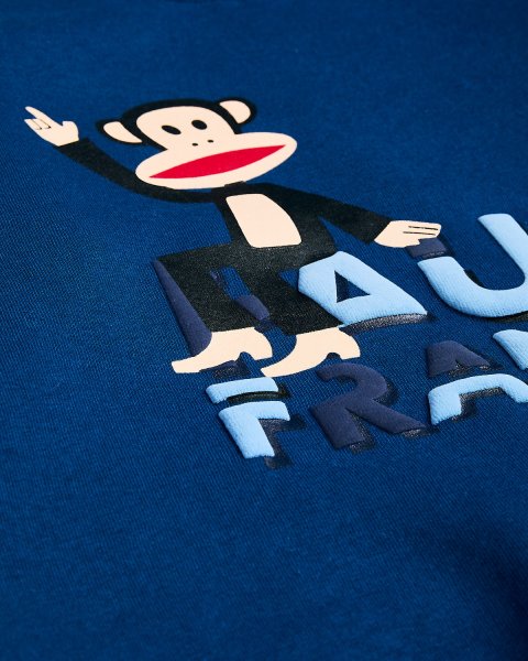 Μπλούζα φούτερ Paul Frank με ανάγλυφο σχέδιο (18 μηνών-5 ετών)