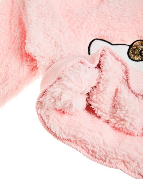 Μπλούζα Hello Kitty με χνουδωτή υφή (18 μηνών-8 ετών)
