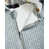 Zip hoodie Greenwich Polo Club with embroidery (9 months-4 years)