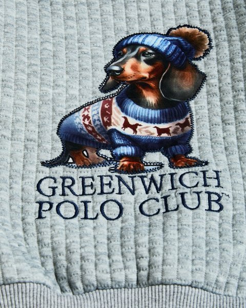 Σετ Greenwich Polo Club καπιτονέ με κέντημα (9 μηνών-4 ετών)