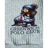 Σετ Greenwich Polo Club καπιτονέ με κέντημα (9 μηνών-4 ετών)