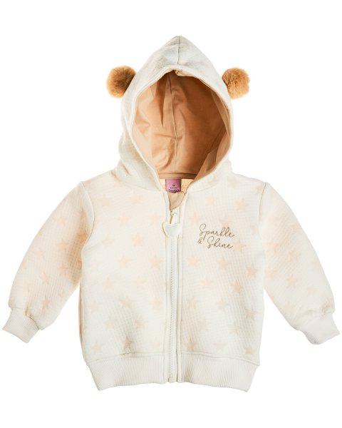 Set cotton fleece blend Tender Comforts with embroidery (3-18 months)