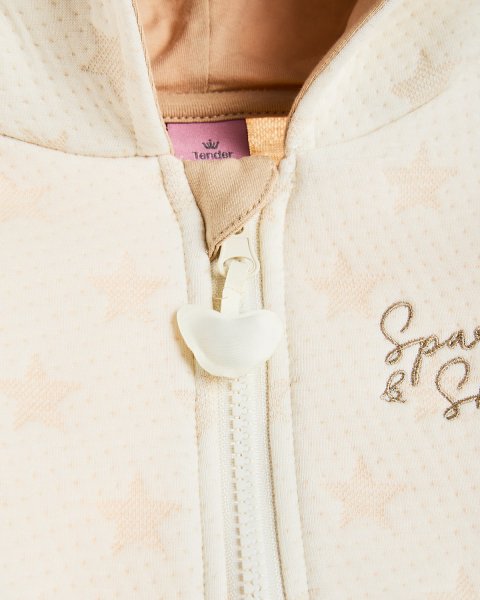 Set cotton fleece blend Tender Comforts with embroidery (3-18 months)