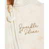 Babygrow cotton fleece blend Tender Comforts with embroidery (1-12 months)