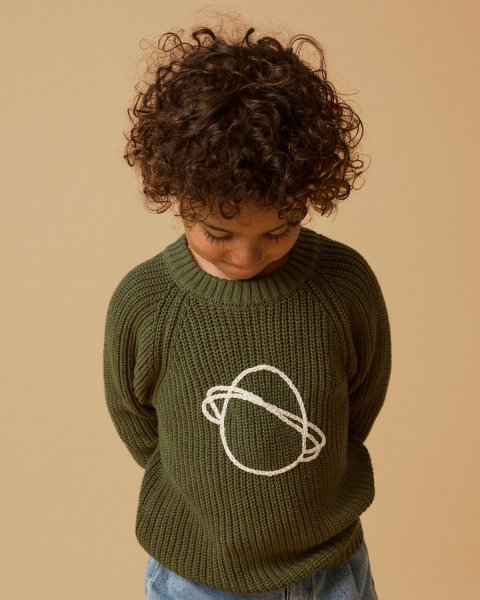 Πουλόβερ organic cotton Lil'Atelier (2-7 ετών)