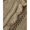 Πλεκτή ζακέτα organic cotton Lil'Atelier (1-18 μηνών)