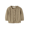 Πλεκτή ζακέτα organic cotton Lil'Atelier (1-18 μηνών)