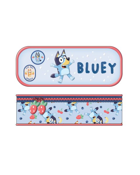 Κασετίνα οβάλ Bluey