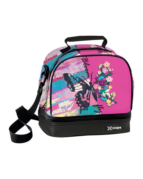 Lunch bag isothermal Xscape butterfly