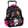 Trolley backpack kindergarten Σακίδιο πλάτης τρόλευ νηπιαγωγείου Kuromi Sketchy