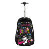 Trolley backpack Kuromi Sketchy