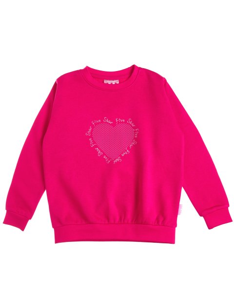 Tracksuit cotton fleece blend Five Star with embossed details (12 months-5 years)