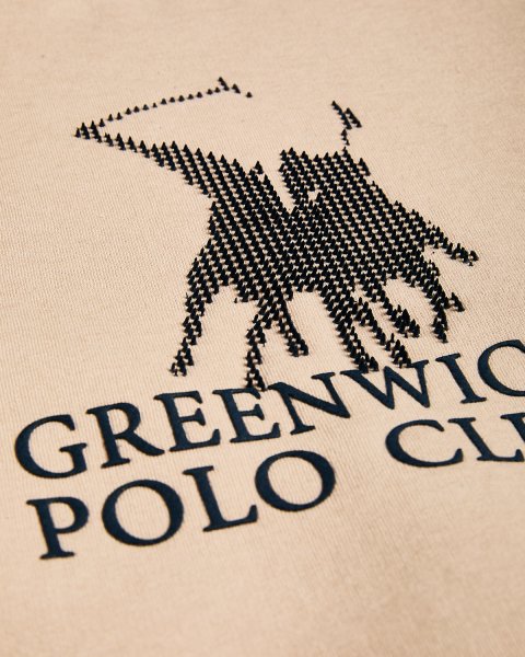 Μπλούζα φούτερ Greenwich Polo Club με ανάγλυφο σχέδιο (2-14 ετών)