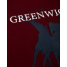 Μπλούζα Greenwich Polo Club με ανάγλυφο σχέδιο (2-14 ετών)