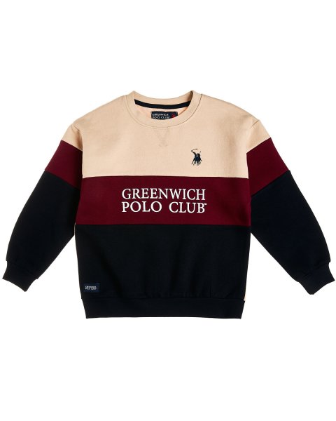 Σετ φόρμας φούτερ Greenwich Polo Club με κέντημα (2-16 ετών)