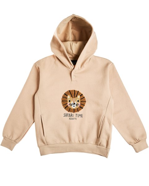 Sweatshirt cotton fleece blend with embroidery (12 months-5 years)