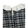 Knitted dress with collar (18 months-5 years)