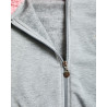 Zip hoodie cotton fleece blend with embroidery (12 months-5 years)