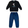 Tracksuit cotton fleece blend Snoopy with embossed elements (18 months-8 years)