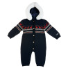 Knitted babygrow Greenwich Polo Club with buttons (1-12 months)