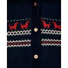 Knitted babygrow Greenwich Polo Club with buttons (1-12 months)