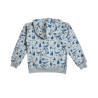 Hoodie cotton fleece blend Moovers with pattern (6-14 years)