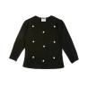 Top with appliqued metallic flowers (6-16 years)