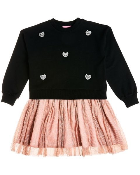 Dress with rhinestones (6-14 years)