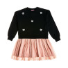 Dress with rhinestones (6-14 years)