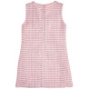 Knitted dress with bow (6-12 years)