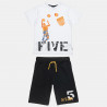 Set Five Star t-shirt and shorts with print (6-16 years)