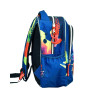 Backpack kindergarten Spiderman silver eyes