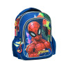 Backpack kindergarten Spiderman silver eyes