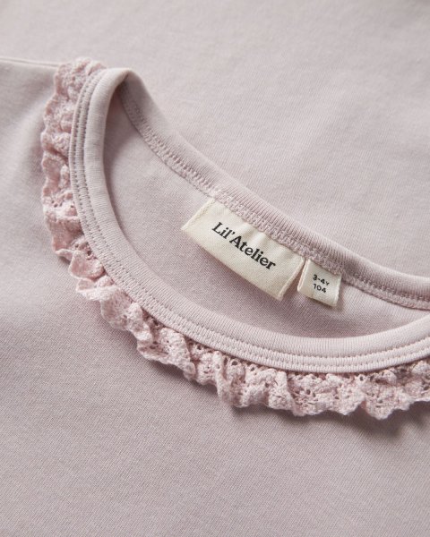 Μπλούζα Lil'Atelier με δαντέλα (2-7 ετών)